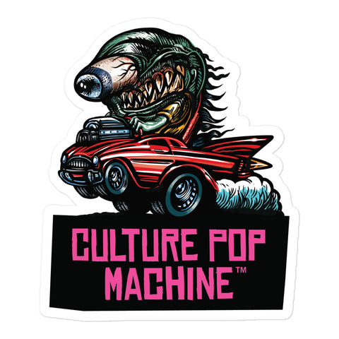 Culture Pop Machine - Cyclops - The Sticker (5.5" x 5.5")