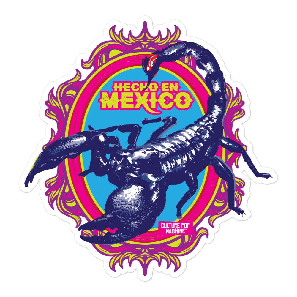 Made in Mexico - El Escorpión - 5.5" x 5.5" Sticker