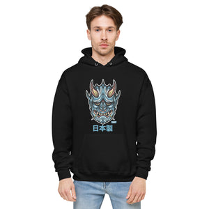 Made in Japan - Hoodie - Oni Mask - Blue