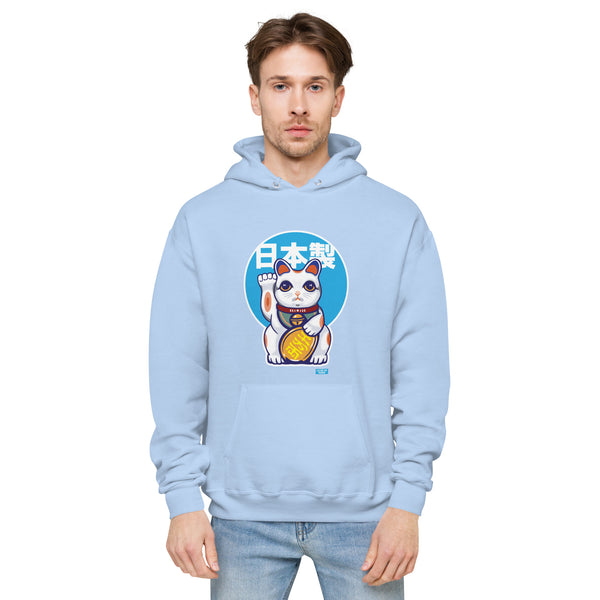 Made in Japan - Hoodie - Maneki-Neko - Blue