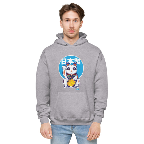 Made in Japan - Hoodie - Maneki-Neko - Blue