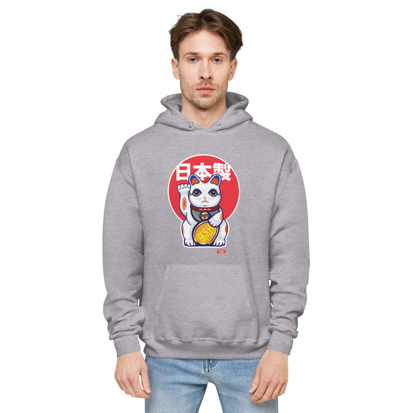 Made in Japan - Hoodie - Maneki-Neko - Red