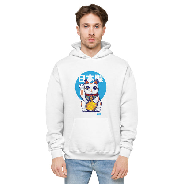 Made in Japan - Hoodie - Maneki-Neko - Blue