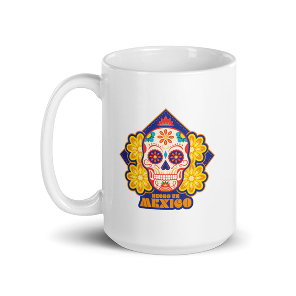 Made in Mexico - Sugar Skull - 15oz Mug